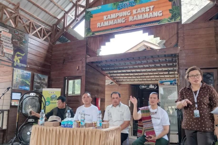 Delegasi BIMP EAGA Tinjau Potensi Wisata Karst Rammang-Rammang di Maros