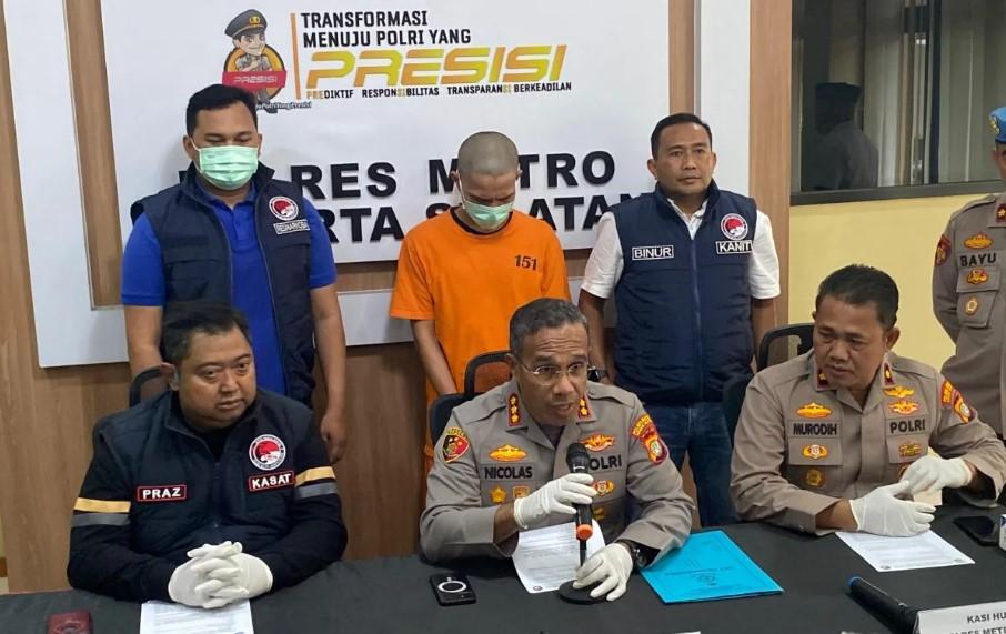 Polisi Tangkap Kurir Ganja di Pamulang dengan Barang Bukti 13,37 Kilogram