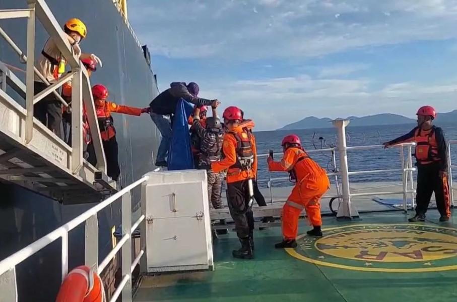 Basarnas Evakuasi ABK Filipina yang Alami Serangan Jantung di Perairan Aceh