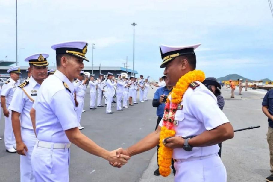 KRI Bima Suci Tiba di Thailand untuk Jalankan Misi Diplomasi Kartika Jala Krida