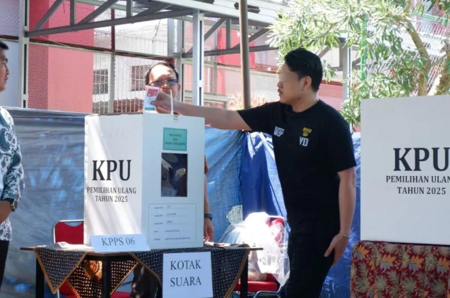 343 Warga Binaan Lapas Narkotika Pangkalpinang Gunakan Hak Pilih pada Pilkada Ulang 2025