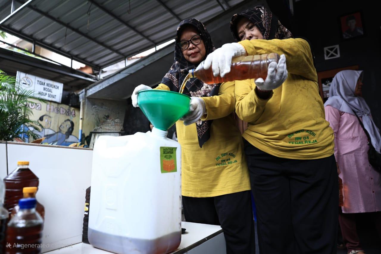 Pertamina Berdayakan Bank Sampah Beo Asri Kelola Minyak Jelantah, Hasilkan Energi Bersih dan Sumber Ekonomi Bagi Warga