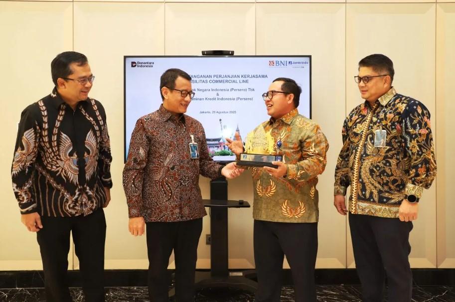 BNI Salurkan Fasilitas Pembiayaan Rp5 Triliun ke Jamkrindo untuk Dukung UMKM dan Proyek Strategis Nasional