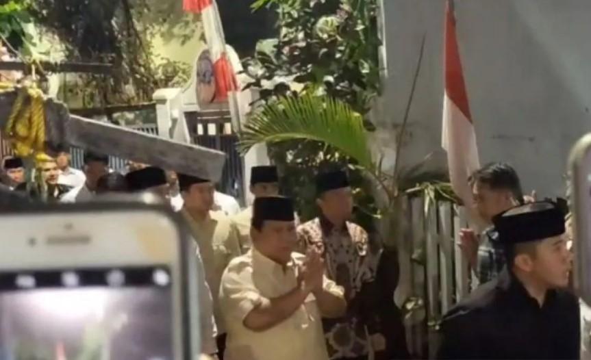 Presiden Prabowo Melayat Pengemudi Ojek Online Korban Insiden Brimob di Jakarta