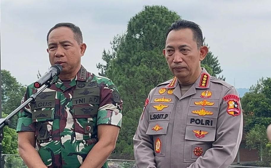 Panglima TNI Imbau Masyarakat Jaga Kedamaian, Kapolri Tegaskan Tindak Tegas Aksi Anarkis