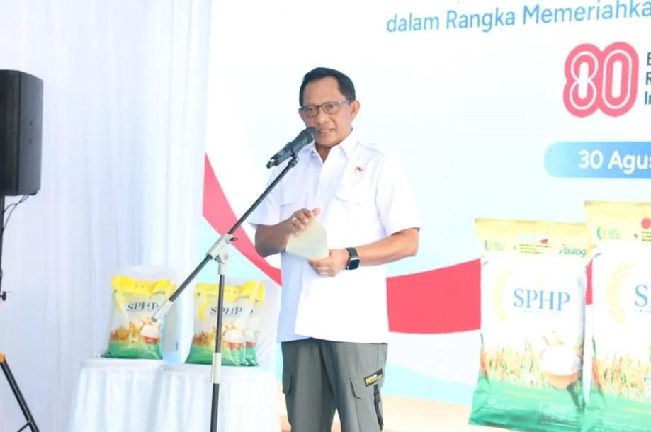 Tito Karnavian Sebut Gerakan Pangan Murah Tekan Harga Beras dan Kendalikan Inflasi