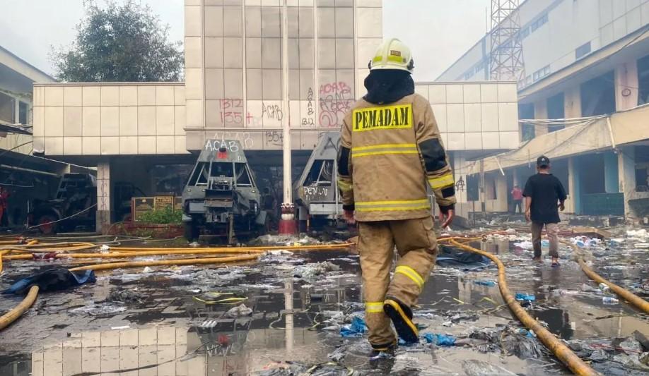 Markas Gegana di Jakarta Pusat Terbakar, Diduga Dipicu Pemulung yang Masuk Gedung