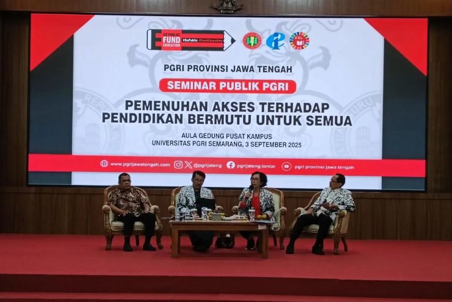 PGRI Desak Revisi UU Sisdiknas Fokuskan Anggaran 20 Persen Murni untuk Pendidikan