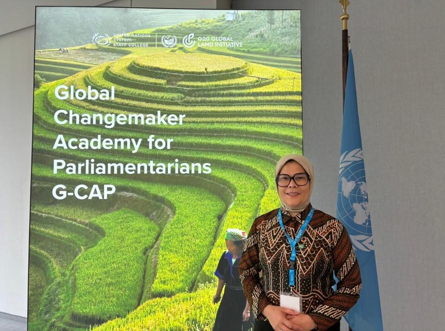 Eva Monalisa Wakili Indonesia di Forum Global G-CAP 2025, Tegaskan Komitmen DPR RI pada Restorasi Lahan Berkelanjutan