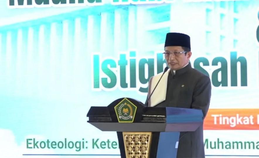 Menag Perkenalkan Kurikulum Cinta dan Ekoteologi dalam Peringatan Maulid Nabi di Istiqlal