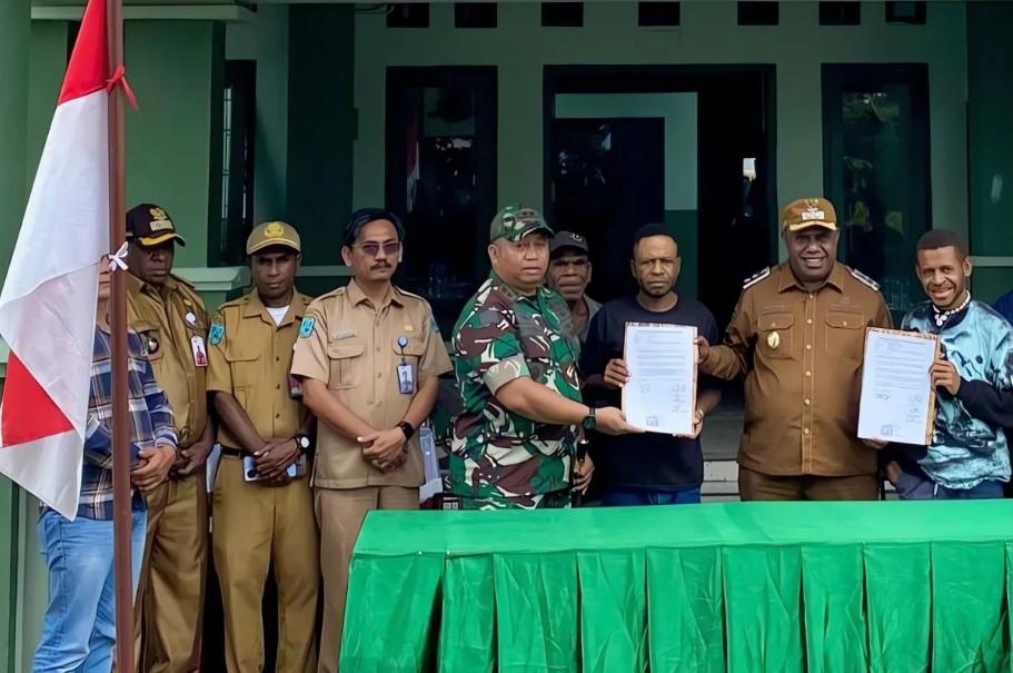 Dua Tokoh Separatis di Maybrat Nyatakan Ikrar Setia kepada NKRI