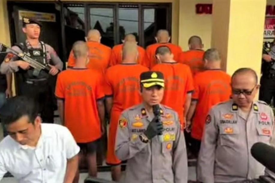 Polres Madiun Kota Tetapkan Sembilan Tersangka Kerusuhan Demo di DPRD