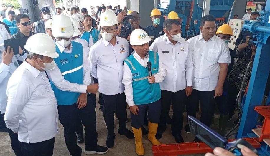 PLN Dukung Program Kemenimipas, Limbah FABA Diolah Jadi Produk Ramah Lingkungan di Nusakambangan