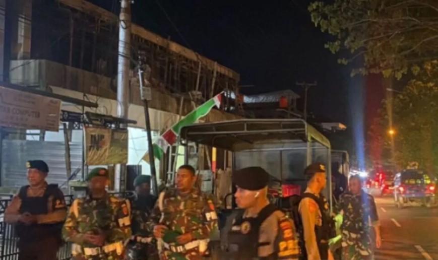 Polresta Ambon Siagakan Personel Gabungan TNI-Polri Cegah Konflik Meluas