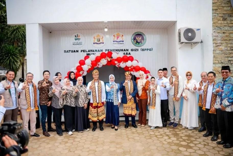 Kadin Indonesia Resmikan SPPG Makan Bergizi Gratis di Lampung, Serap 15 Ribu Tenaga Kerja