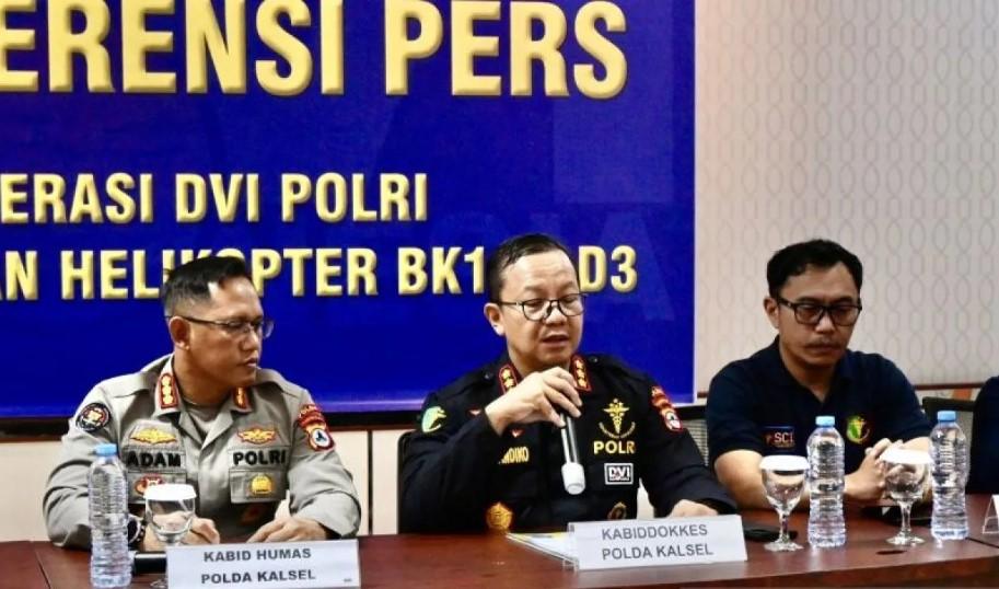 Identifikasi Delapan Korban Helikopter Jatuh di Hutan Tanah Bumbu Berhasil, Operasi DVI Polri Resmi Ditutup