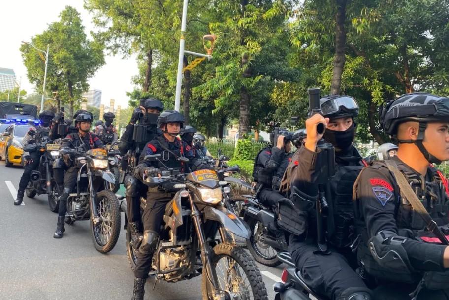 Polda Metro Jaya Kerahkan 184 Personel untuk Patroli Skala Besar di Jakarta