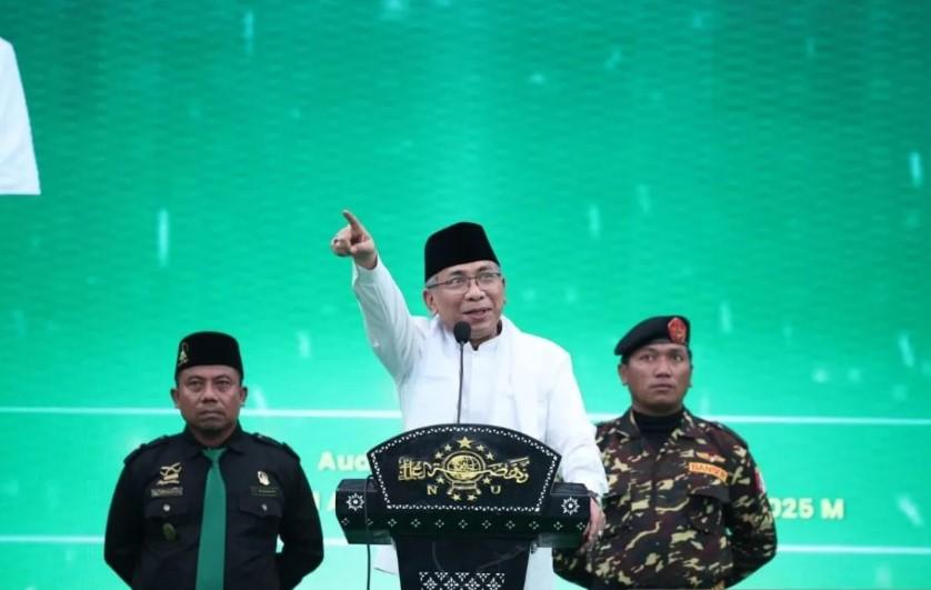 Gus Yahya Sebut NTB Jadi Basis Dinamis NU, PWNU Dilantik untuk Periode 2025-2030