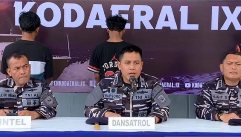 TNI AL Gagalkan Penyelundupan 60 Ton Biosolar Ilegal di Perairan Ambon