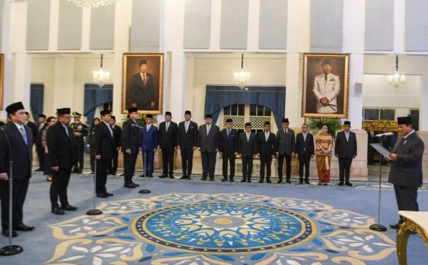 Prabowo Lantik Sarah Sadiqa sebagai Kepala LKPP Gantikan Hendrar Prihadi