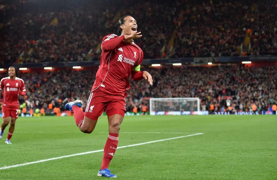 Liverpool Menang Dramatis Atas Atletico Madrid Lewat Gol Telat Virgil van Dijk