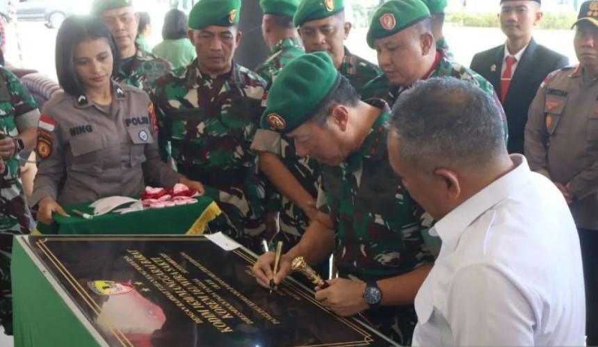 Pangdam IX/Udayana Resmikan Kodim 1630/Manggarai Barat, TNI Siap Jaga Stabilitas Keamanan Labuan Bajo