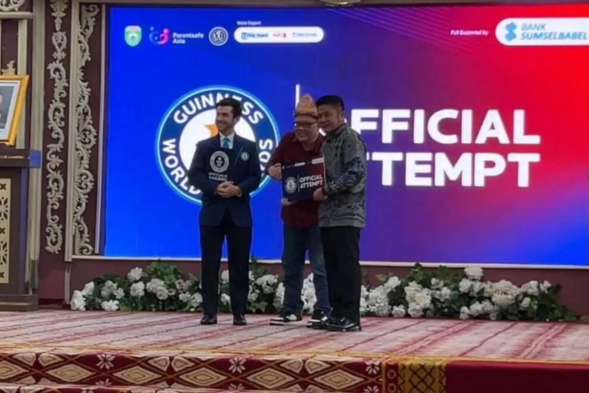 Pelatihan AI di Palembang Pecahkan Rekor Dunia, 25.000 Guru Ikuti Secara Hybrid