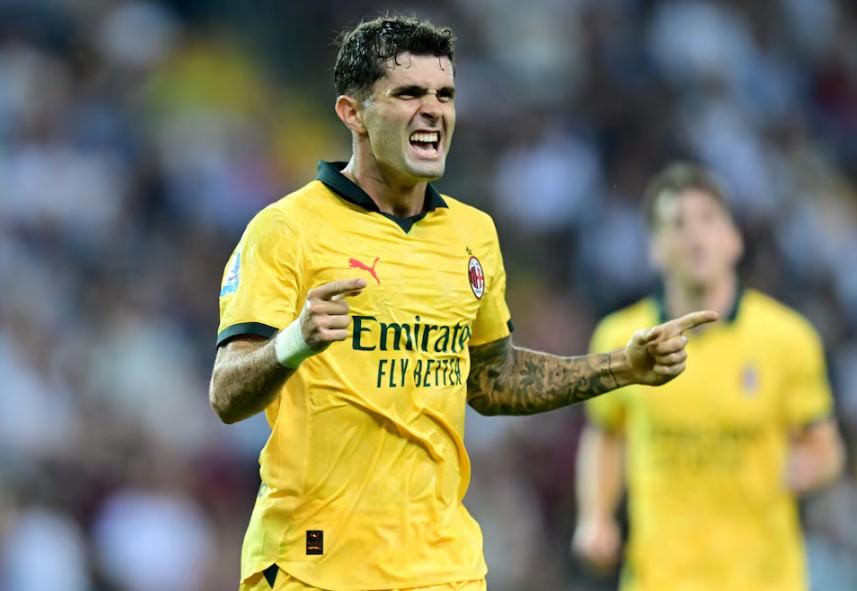 Pulisic Bawa AC Milan Menang 3-0 atas Udinese, Cetak Dua Gol dan Satu Assist