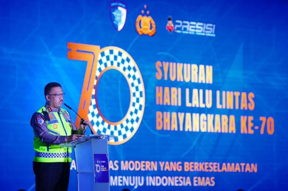 Kapolri Resmikan Aplikasi "Digital Korlantas" di Peringatan Hari Lalu Lintas Bhayangkara ke-70
