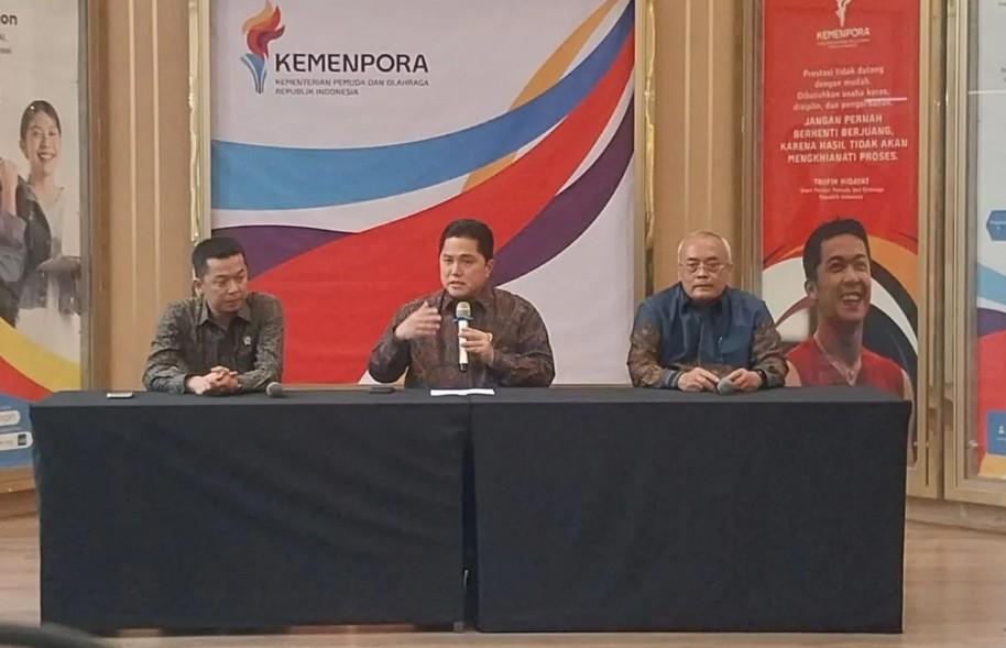 Erick Thohir Cabut Permenpora 14/2024, Tegaskan Penyederhanaan Aturan Olahraga