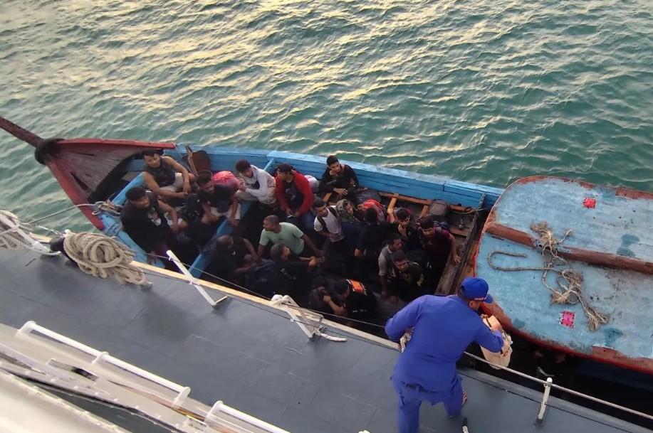 Polairud Gagalkan Penyelundupan 29 PMI Ilegal di Perairan Tanjung Balai