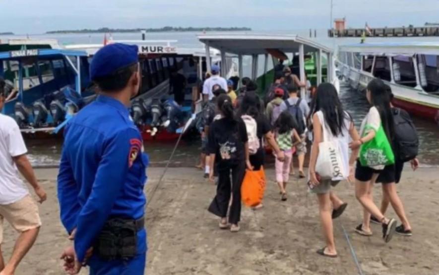 Polres Lombok Utara Perketat Pengamanan Pelabuhan Bangsal Jelang MotoGP Mandalika 2025