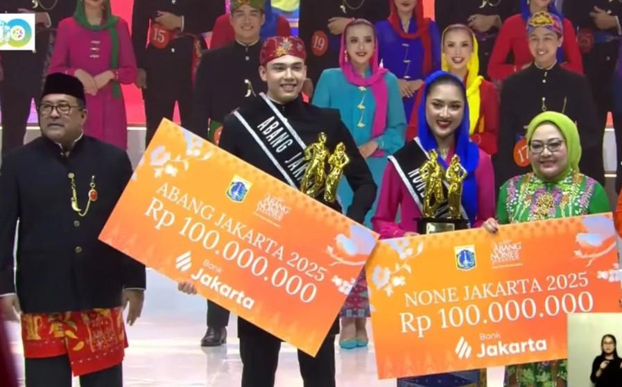 David Leon Bijlsma dan Defa Terpilih Sebagai Abang dan None Jakarta 2025