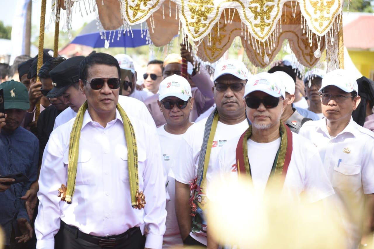 Tanam Jagung Serentak Bersama DPD RI, Mentan Amran Terus Dorong Lompatan Produksi Pangan