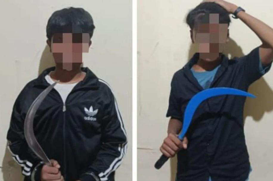 Polisi Gagalkan Tawuran Remaja di Johar Baru, Dua Pelajar Diamankan dengan Celurit