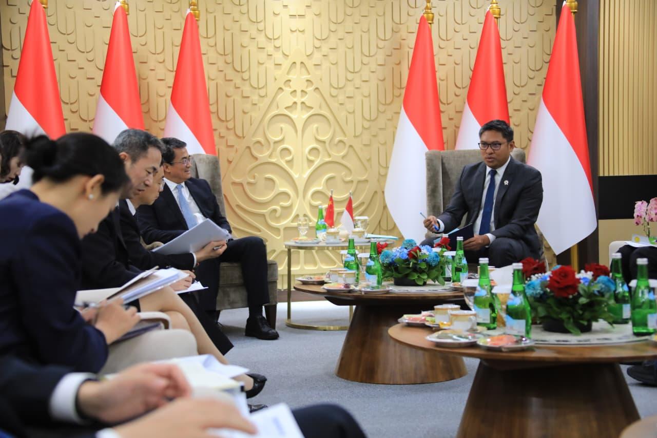 Wamentan Sudaryono Terima Kunjungan Wamentan RRT, Bahas 4 Poin Kerja Sama Ini