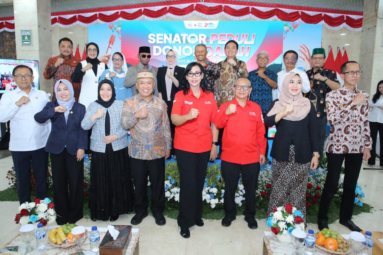 HUT ke-21, DPD RI Gelar Aksi “Senator Peduli Donor Darah” Bersama PMI