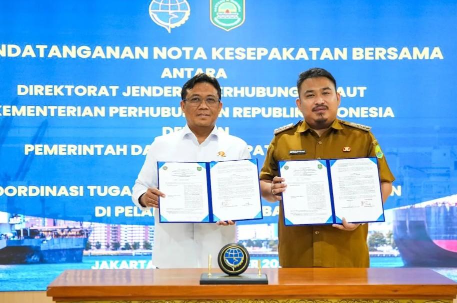 Kemenhub dan Pemkab Subang Perkuat Peran Pelabuhan Patimban sebagai Simpul Logistik Nasional