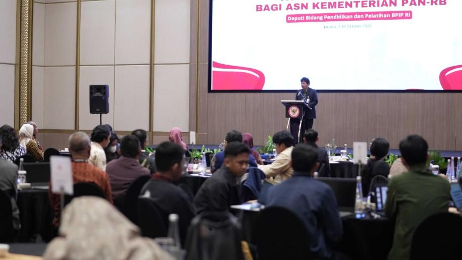 BPIP Gelar Diklat Pembinaan Ideologi Pancasila bagi ASN Kementerian PANRB untuk Perkuat Karakter Aparatur Negara