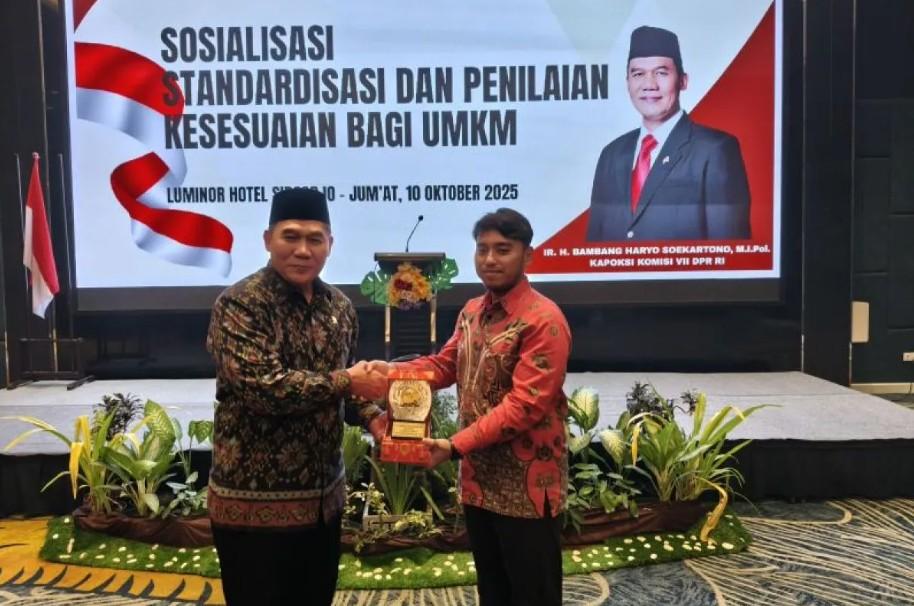 Dorong Produk Lokal Naik Kelas, Bambang Haryo Ajak UMKM Sidoarjo Segera Urus Sertifikasi SNI