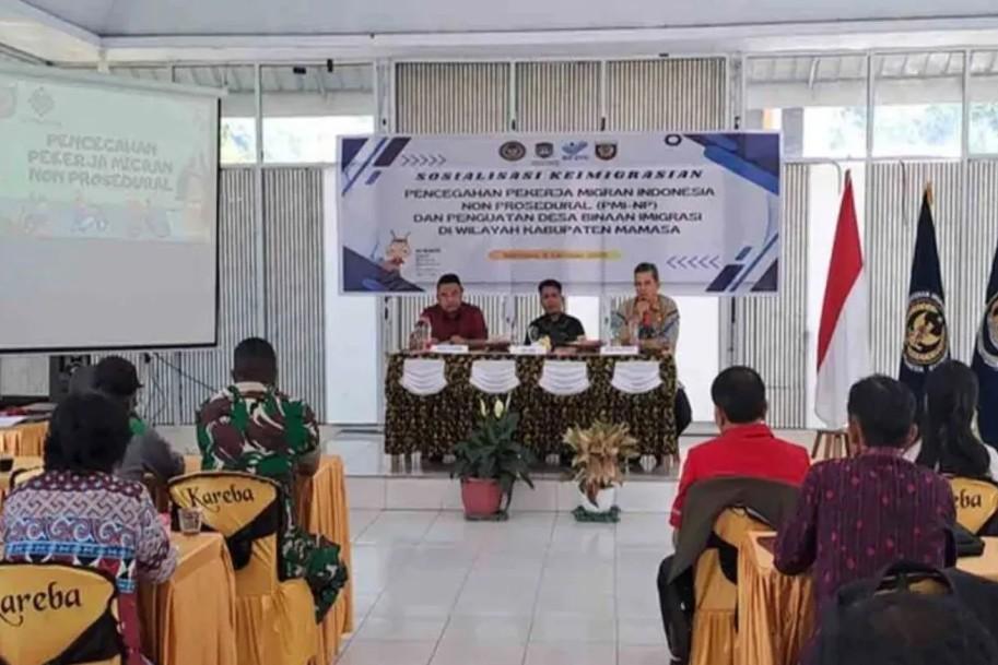 Imigrasi Polewali Mandar Sosialisasikan Pencegahan PMI Non-Prosedural di Mamasa, Libatkan Siswa dan Tokoh Masyarakat