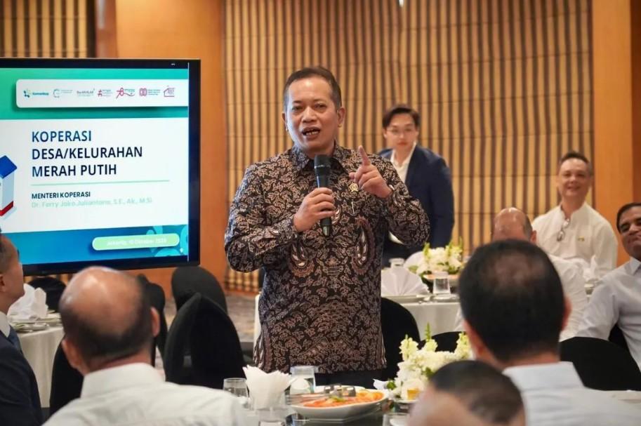 Menkop Ferry Ajak Kadin Jadi Mitra Strategis Kopdes Merah Putih di Sektor Industri dan Pertambangan