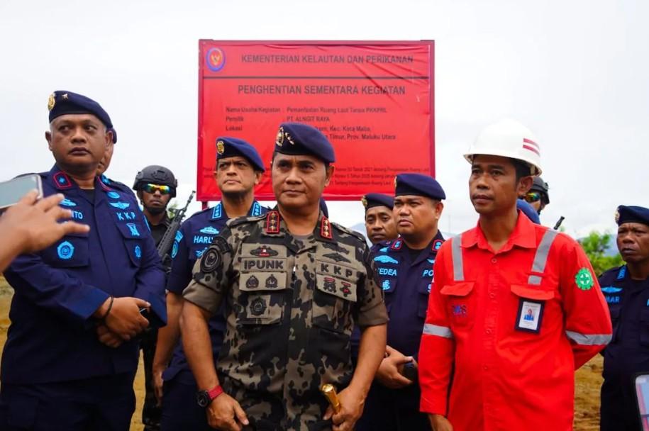 KKP Segel Lima Lokasi Reklamasi Ilegal di Maluku Utara dan Kepri, Tak Miliki Dokumen KKPRL