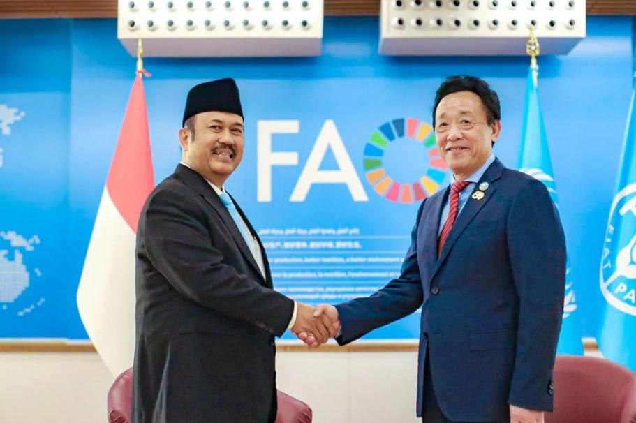 Menteri PPN Tegaskan Kemitraan Global Kunci Ketahanan Pangan Dunia di Forum FAO Roma