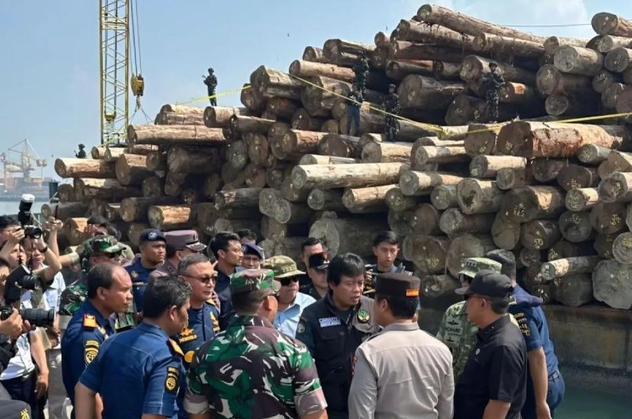Kejagung Bongkar Pembalakan Liar 12.000 m³ Kayu Meranti Asal Hutan Sipora, Tersangka Korporasi dan Individu Terjerat