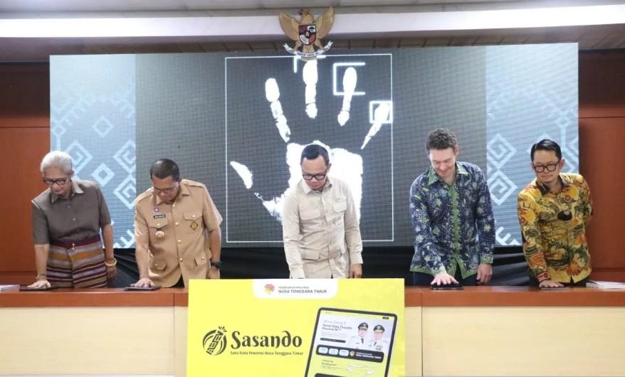 Wakil Mendagri dan Gubernur NTT Luncurkan Portal Sasando untuk Wujudkan Pemerintahan Berbasis Data