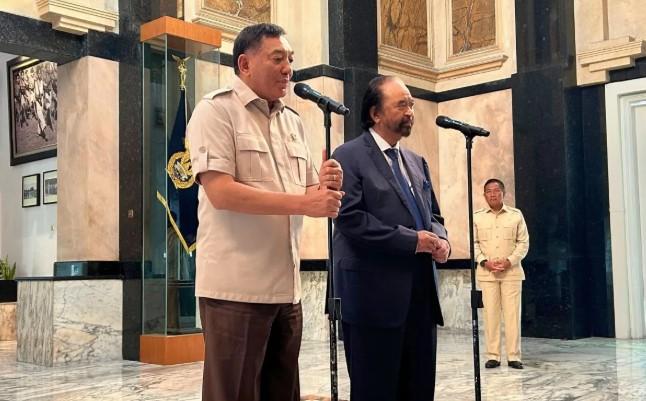 Menhan Sjafrie Sjamsoeddin Terima Kunjungan Parpol, Tegaskan Kemenhan sebagai Kantor Rakyat untuk Stabilitas Negara