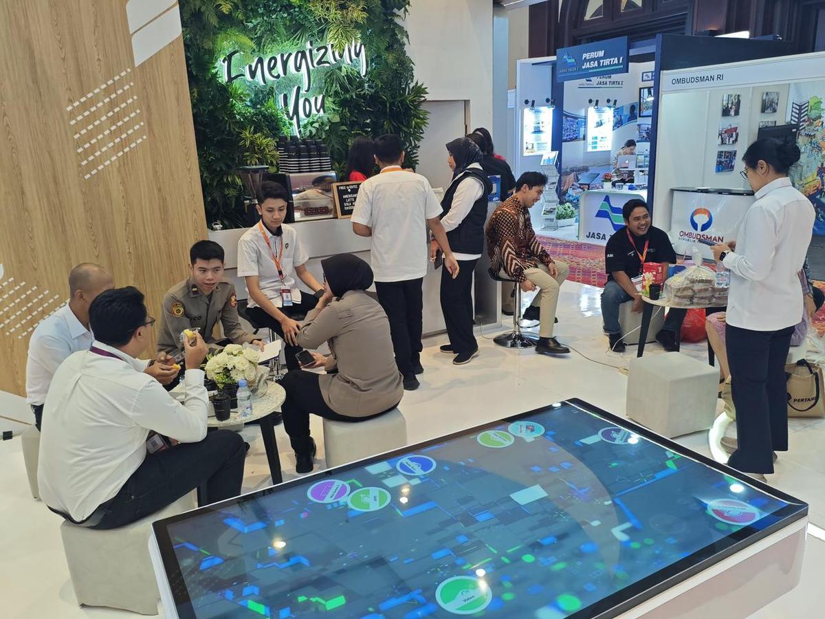 Pertamina Hadirkan Booth Energi Informasi di Pameran Keterbukaan Informasi Publik 2025