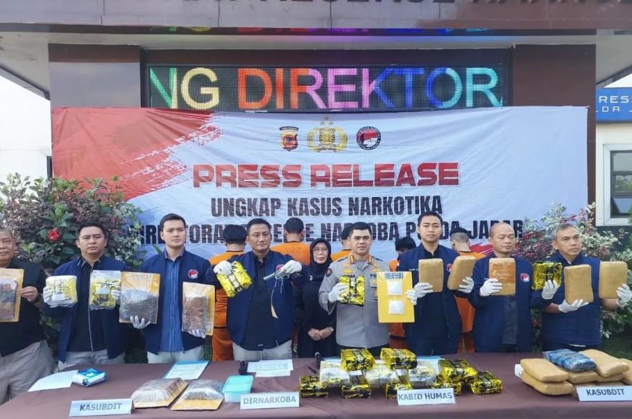 Sindikat Narkoba Internasional Libatkan China, Myanmar, dan Thailand Dibongkar Polda Jabar