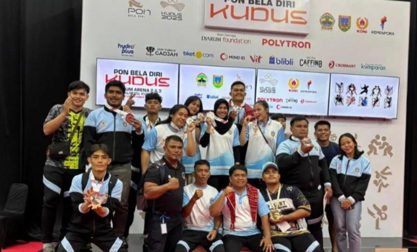 Prestasi Meningkat, Atlet Gulat Sumut Raih Lima Perak di PON Bela Diri 2025